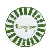 Tavola Felice - Set di 8 piatti Corsivo