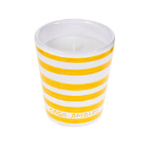 BUONGIORNO POSITANO Hand Painted Soy Candle - Lemon Basil & Mandarin 200g