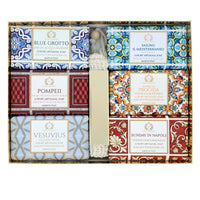 SAILING IL MEDITERRANEO - Gift Set da 6 saponi + Sisal