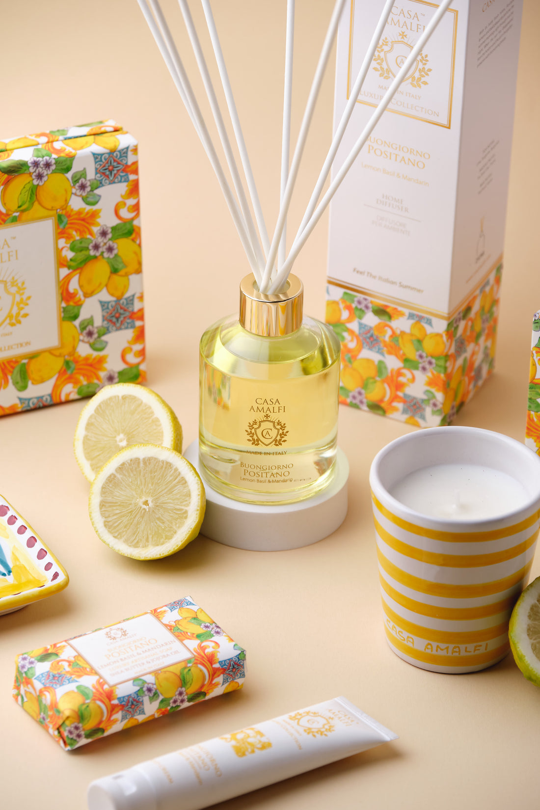 BUONGIORNO POSITANO HOME DIFFUSER - Lemon Basil & Mandarin 250ml