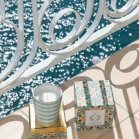 TAKE ME TO CAPRI Candela di Soia Dipinta a Mano - Fig Leaves & Ivy 200gr