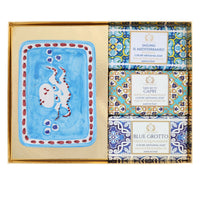 BLUE MAIOLICA - Gift Set Grande da 3 Saponi