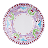 ANIMALETTI HAND PAINTED DINNER PLATES - Set of 6