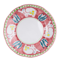 ANIMALETTI HAND PAINTED DINNER PLATES - Set of 6
