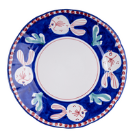 ANIMALETTI HAND PAINTED DINNER PLATES - Set of 6