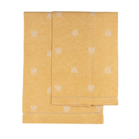 APE YELLOW BEE GUEST TOWEL SET