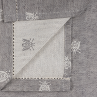 APE GREY BEE GUEST TOWEL SET