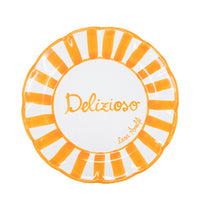 Tavola Felice - Set di 8 piatti Corsivo