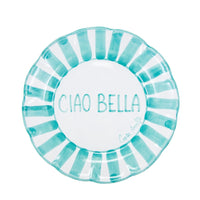 TAVOLA FELICE - 8 Plates set Block Letters