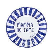 TAVOLA FELICE - 8 Plates set Block Letters