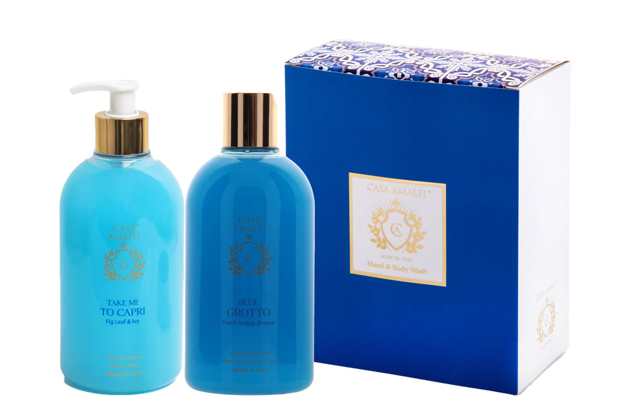 BLUE GROTTO - Hand & Body Wash Set