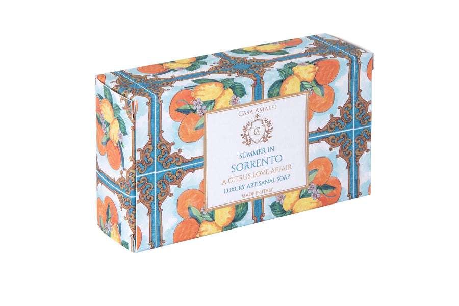 SUMMER IN SORRENTO BODY SOAP - A Citrus Love Affair 150g – Casamalfi