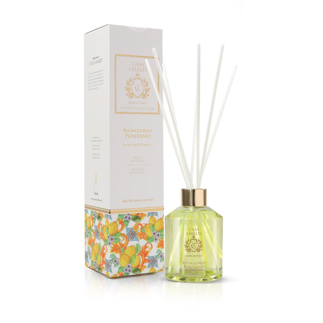 BUONGIORNO POSITANO HOME DIFFUSER - Lemon Basil & Mandarin 250ml