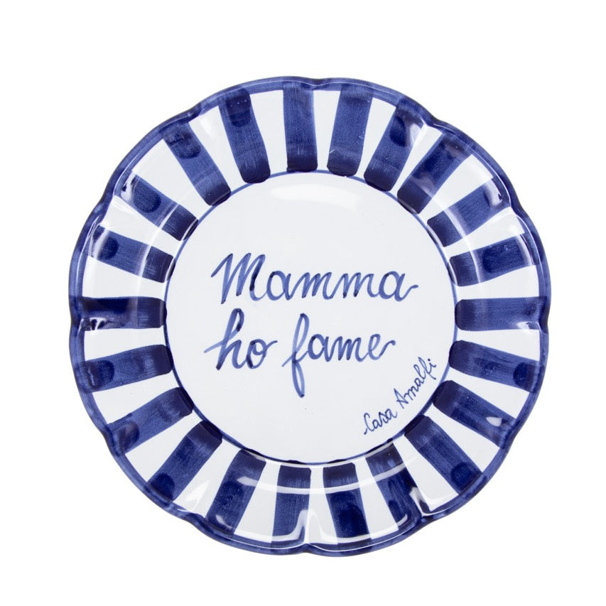 Tavola Felice - Set di 8 piatti Corsivo