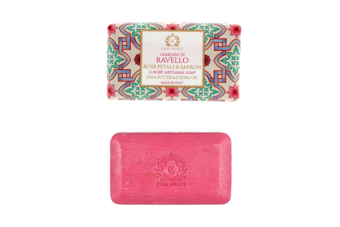 GIARDINI DI RAVELLO BODY SOAP - Rose Petals & Saffron 150gm