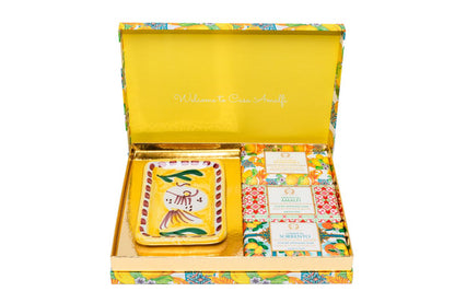 LEMON MAIOLICA - Gift Set Grande da 3 Saponi