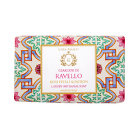 GIARDINI DI RAVELLO SAPONE PER IL CORPO - Rose Petals & Saffron 150 gr