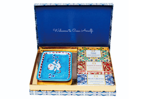 BLUE MAIOLICA - 3 Soap Gift Set