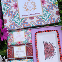 Pink Maiolica 3 Soap Gift Set