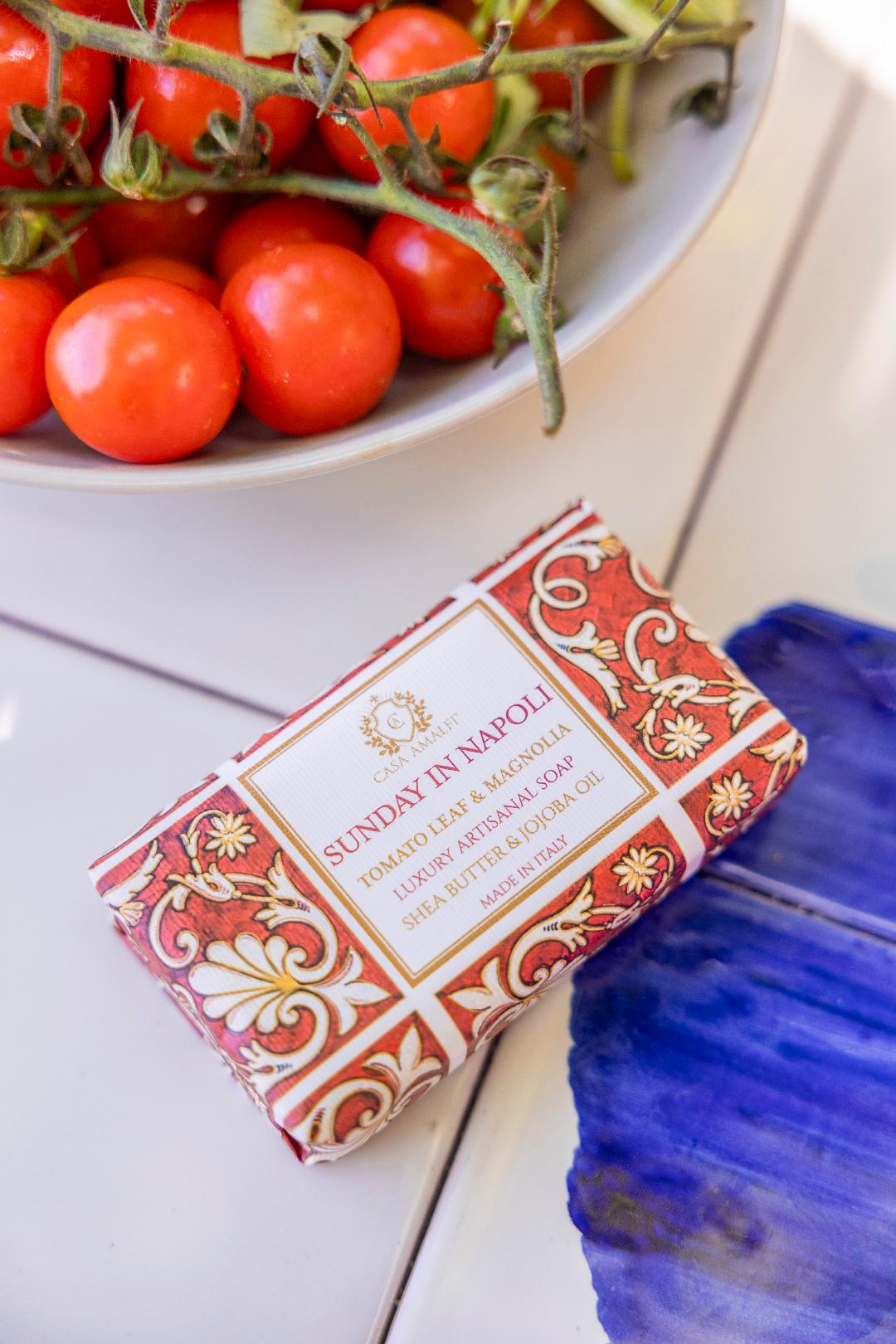 SUNDAY IN NAPOLI BODY SOAP - Tomato Leaf & Magnolia 150gm