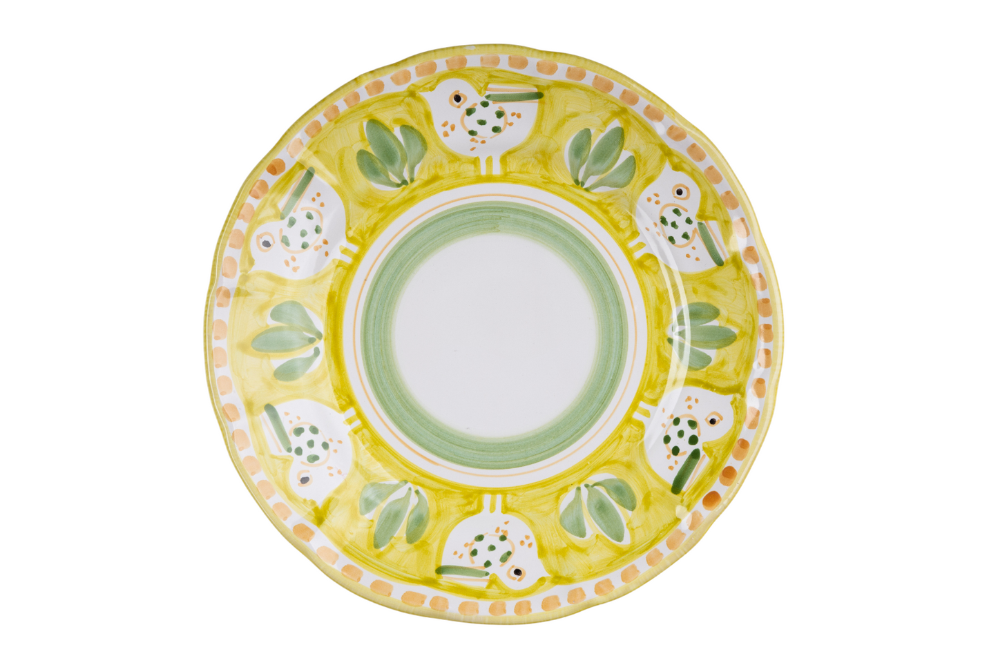 ANIMALETTI HAND PAINTED DINNER PLATES - Set of 6