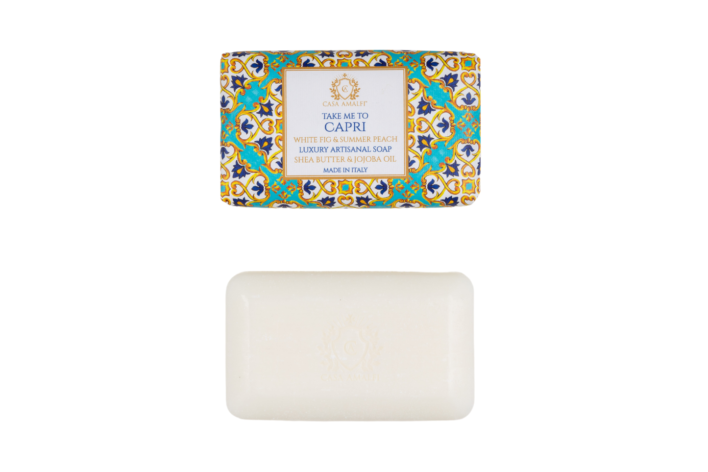 TAKE ME TO CAPRI BODY SOAP - White Fig & Summer Peach 150gm