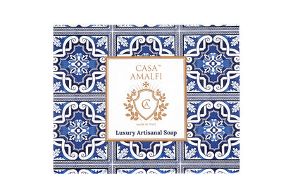 BLUE MAIOLICA - 3 Soap Gift Set