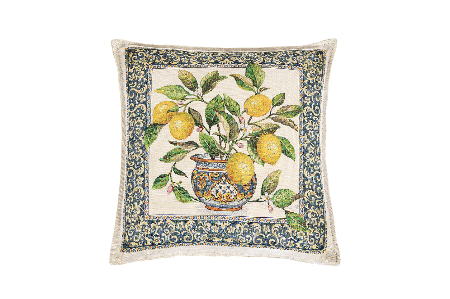 POSITANO LEMON CUSHION SET